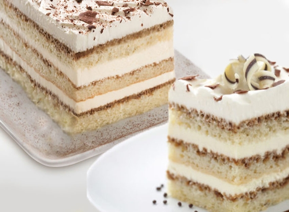 Tiramisu European Torte - Item # 1076 - Dave's Fresh Marketplace Catering RI