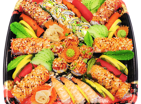 Hybrid Go Platter - Sushi - Item # 563 - Dave's Fresh Marketplace Catering RI