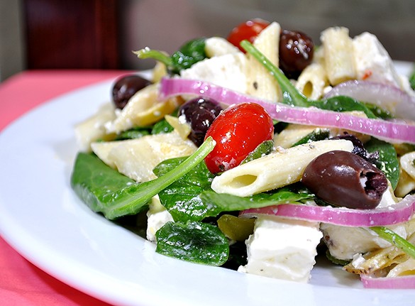 Greek Pasta Salad - Item # 616 - Dave's Fresh Marketplace Catering RI