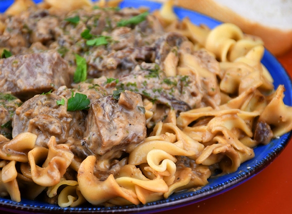 Beef Stroganoff - Item # 126 - Dave's Fresh Marketplace Catering RI