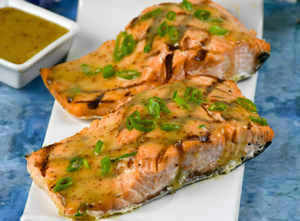 >Maple Mustard Salmon Photo 1